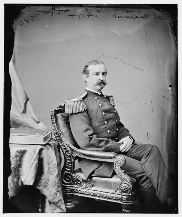 Framed Print : Colonel Joseph Audenried, US Army, between 1860 and 1875. Creator: Unknown Framed Print : Colonel Joseph Audenried, US Army, between 1860 and 1875. Creator: Unknown