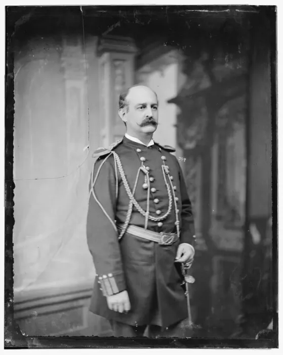 Framed Print : Colonel Joseph Crain Audenried, between 1865 and 1880. Creator: Unknown Framed Print : Colonel Joseph Crain Audenried, between 1865 and 1880. Creator: Unknown