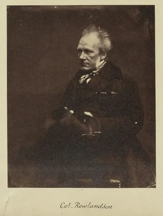 Framed Print : Colonel Rowlandson, about 1858. Creator: Unknown Framed Print : Colonel Rowlandson, about 1858. Creator: Unknown
