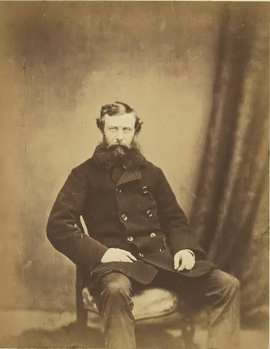 Framed Print : Colonel Simmonds, R.E. 1856. Creator: Roger Fenton Framed Print : Colonel Simmonds, R.E. 1856. Creator: Roger Fenton