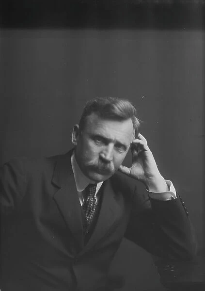 Colonel S.S. McClure, portrait photograph, ca. 1911. Creator: Arnold Genthe