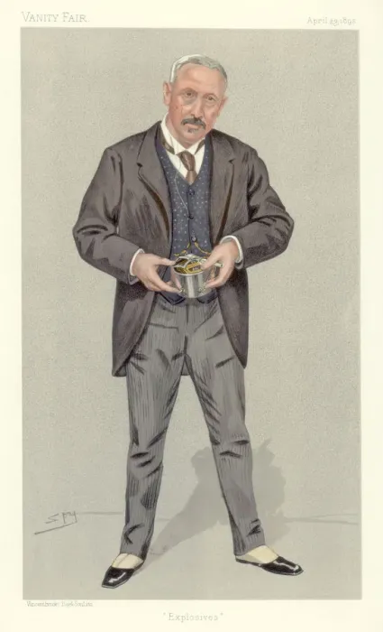 Framed Print : Colonel Vivian Dering Majendie, Chief Inspector of Explosives, 1892. Artist: Spy Framed Print : Colonel Vivian Dering Majendie, Chief Inspector of Explosives, 1892. Artist: Spy