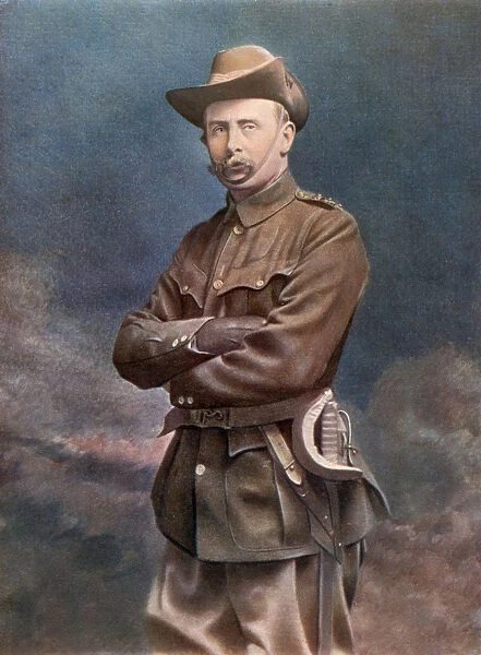 Colonel WH Mackinnon, commanding the City Imperial Volunteers, 1902. Artist: Elliott & Fry