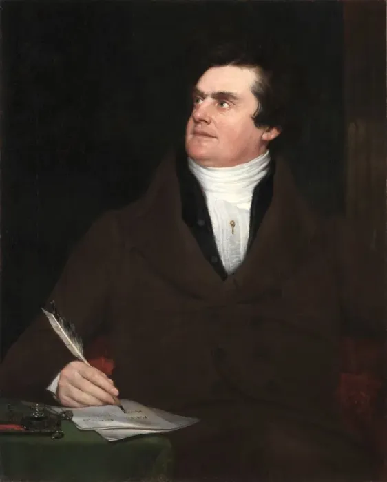Framed Print : Colonel William Leete Stone, 1839. Creator: William Page (American, 1811-1885) Framed Print : Colonel William Leete Stone, 1839. Creator: William Page (American, 1811-1885)