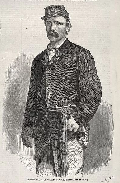 Colonel Wilson, of Wilsons Brigade, 1861. Creator: Winslow Homer (American, 1836-1910)