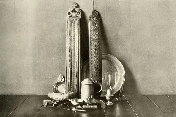 Other Colonial Utensils, c17th century, (1937). Creator: Unknown
