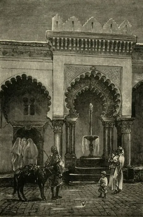 Framed Print : Colonnade of the Mosque of Djamaa-El-Kebir, Algiers, 1890. Creator: Unknown Framed Print : Colonnade of the Mosque of Djamaa-El-Kebir, Algiers, 1890. Creator: Unknown