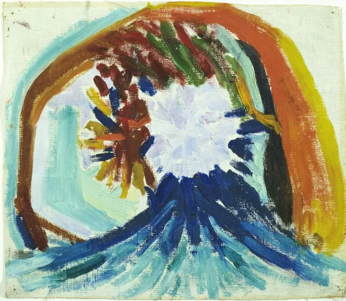 Framed Print : Color in Movement. Artist: Matyushin, Mikhail Vasilyevich (1861-1934) Framed Print : Color in Movement. Artist: Matyushin, Mikhail Vasilyevich (1861-1934)