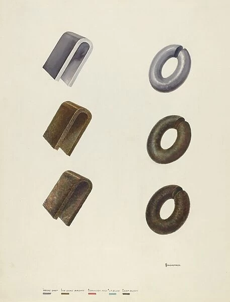 Color Notes on Iron, 1935  /  1942. Creator: Gerald Transpota