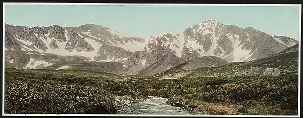 Colorado, Gray's and Torrey's Peaks, c1898. Creator: William H. Jackson