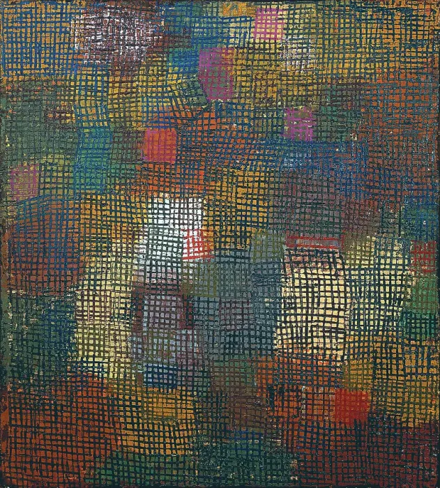 Framed Print : Colors from a Distance, 1932. Creator: Klee, Paul (1879-1940) Framed Print : Colors from a Distance, 1932. Creator: Klee, Paul (1879-1940)
