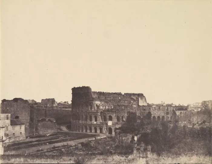 Framed Print : Colosseum, Rome, 1850s. Creator: Unknown Framed Print : Colosseum, Rome, 1850s. Creator: Unknown