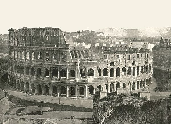 The Colosseum, Rome, Italy, 1895. Creator: W &s Ltd