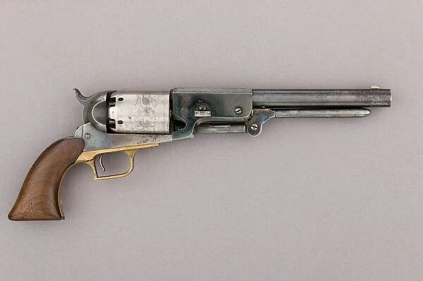 Colt Walker Percussion Revolver, serial no. 1017, American, Whitneyville, Connecticut