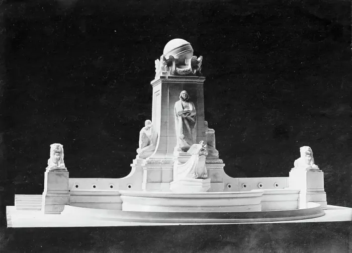 Framed Print : Columbus Memorial - Construction, 1912. Creator: Harris & Ewing. Columbus Memorial - Construction, 1912. Creator: Harris & Ewing Framed Print : Columbus Memorial - Construction, 1912. Creator: Harris & Ewing. Columbus Memorial - Construction, 1912. Creator: Harris & Ewing