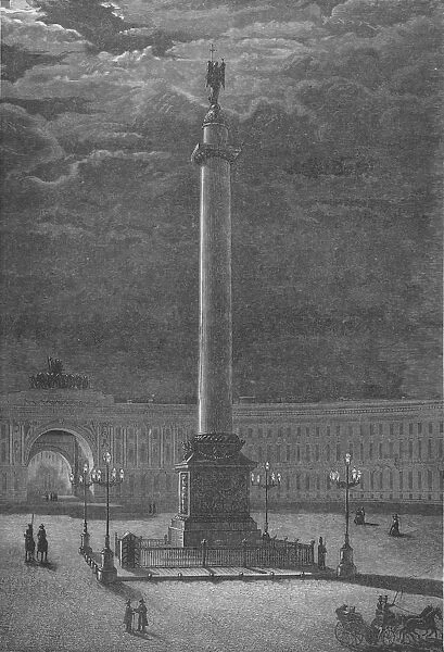The Column Alexander, St. Peterssburg, c1900