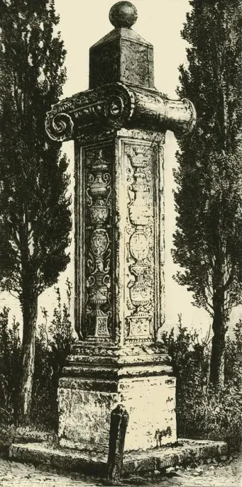 Framed Print : The Column of the French, Ravenna, Erected to the Memory of Gaston De Foix, 1890 Framed Print : The Column of the French, Ravenna, Erected to the Memory of Gaston De Foix, 1890