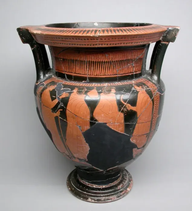 Framed Print : Column Krater (Mixing Bowl), 460-450 BCE. Creator: Florence Painter Framed Print : Column Krater (Mixing Bowl), 460-450 BCE. Creator: Florence Painter
