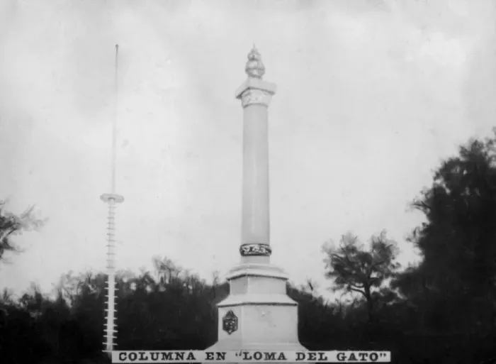 Framed Print : Column at Loma del Gato, (1896), 1920s Framed Print : Column at Loma del Gato, (1896), 1920s