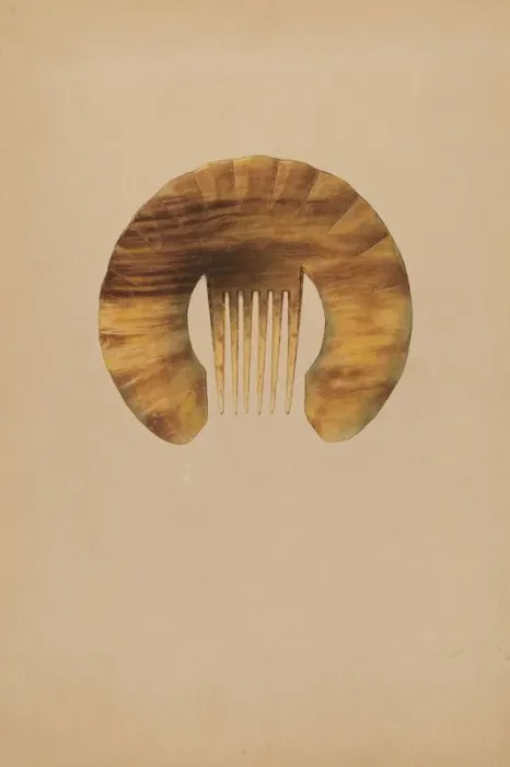 Framed Print : Comb, c. 1937. Creator: John H. Tercuzzi Framed Print : Comb, c. 1937. Creator: John H. Tercuzzi
