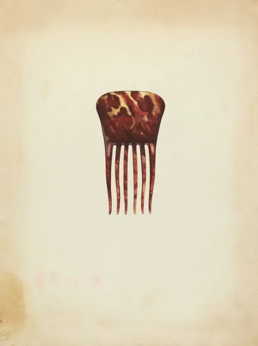 Framed Print : Comb, c. 1940. Creator: Isidore Steinberg Framed Print : Comb, c. 1940. Creator: Isidore Steinberg