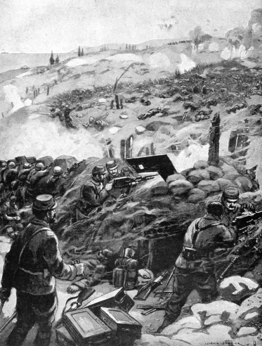 Framed Print : Combat in the Dardanelles, Achi Baba, 1915 Framed Print : Combat in the Dardanelles, Achi Baba, 1915