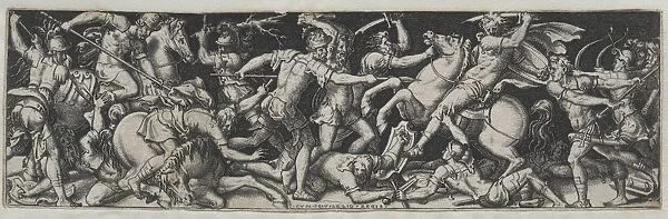 Combats and Triumphs No. 11. Creator: Etienne Delaune (French, 1518  /  19-c. 1583)