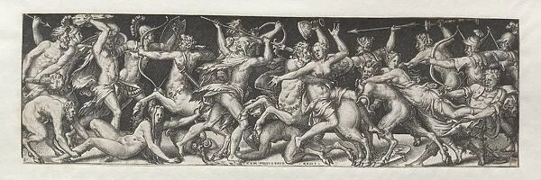 Combats and Triumphs No. 8. Creator: Etienne Delaune (French, 1518  /  19-c. 1583)