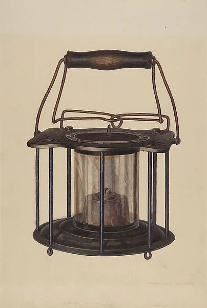 Combination Lantern  /  Stove, c. 1939. Creator: Edward L Loper