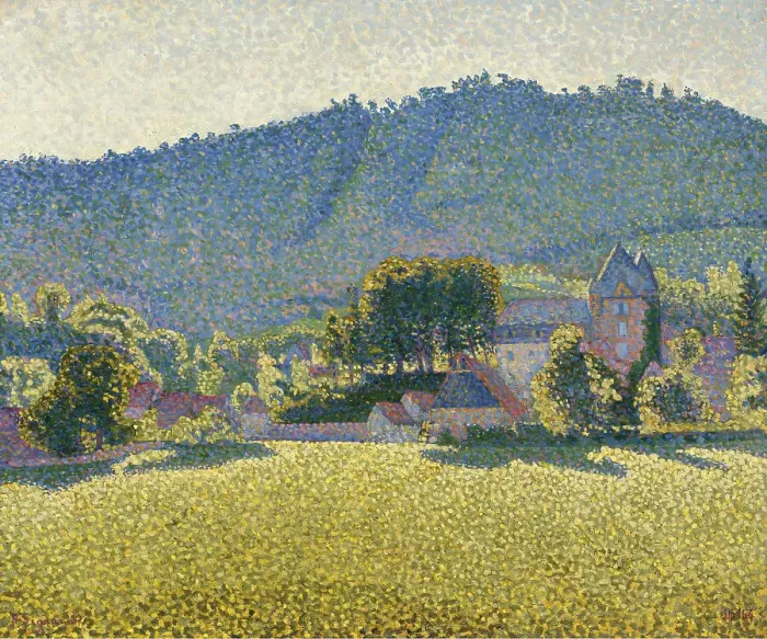 Framed Print : Comblat-le-Chateau, La Vallee (Opus 163), 1887 Framed Print : Comblat-le-Chateau, La Vallee (Opus 163), 1887