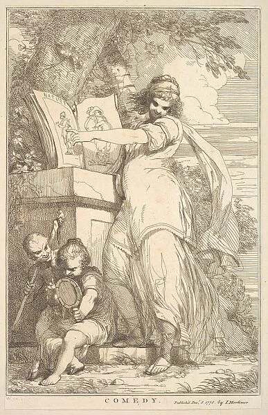 Comedy (from Fifteen Etchings Dedicated to Sir Joshua Reynolds), December 8, 1778