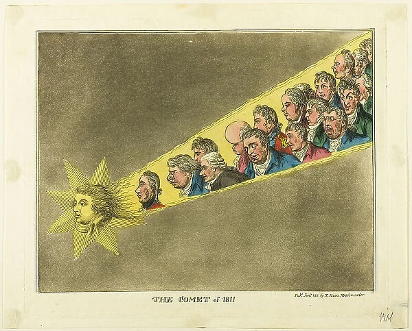 The Comet of 1811, 1811. Creator: Unknown