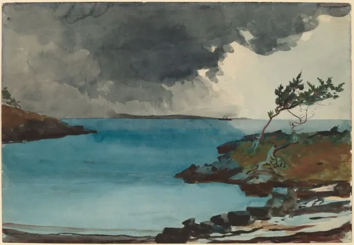 Framed Print : The Coming Storm, 1901. Creator: Winslow Homer Framed Print : The Coming Storm, 1901. Creator: Winslow Homer