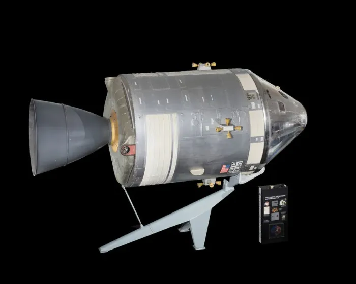 Framed Print : Command and Service Modules, Apollo #105, ASTP Mockup, 1960s Framed Print : Command and Service Modules, Apollo #105, ASTP Mockup, 1960s