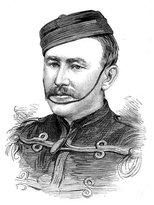 Framed Print : Commandant Cecil D'Arcy, V.C. Frontier Light Horse, Zulu War, 1880. Creator: Unknown Framed Print : Commandant Cecil D'Arcy, V.C. Frontier Light Horse, Zulu War, 1880. Creator: Unknown