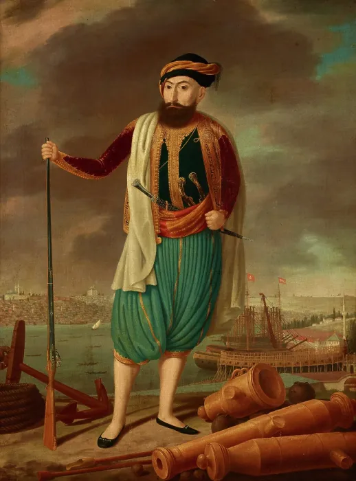 Framed Print : Commander of the Arsenal in Istanbul, 1st half of 19th century. Creator: Unknown Framed Print : Commander of the Arsenal in Istanbul, 1st half of 19th century. Creator: Unknown