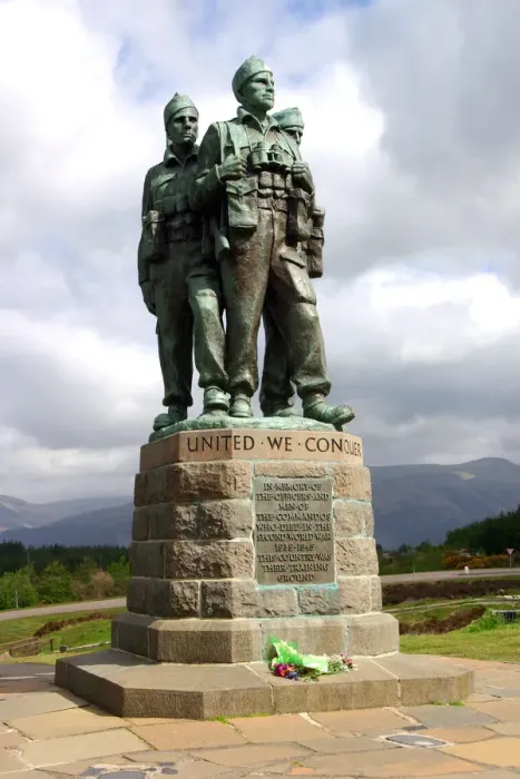 Framed Print : Commando Memorial, Spean Bridge, Highland, Scotland Framed Print : Commando Memorial, Spean Bridge, Highland, Scotland