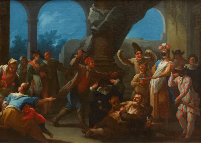 Framed Print : Commedia dell Arte Framed Print : Commedia dell Arte