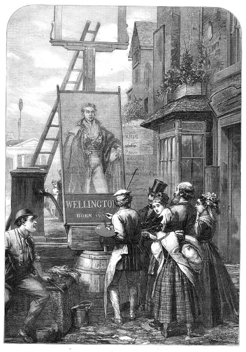Framed Print : In Commemoration of the Duke's Birthday, 1869. Creator: Unknown Framed Print : In Commemoration of the Duke's Birthday, 1869. Creator: Unknown