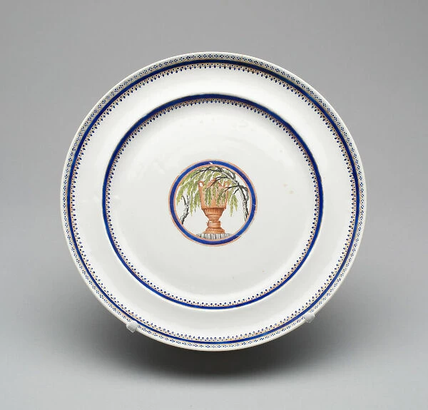 Commemorative Plate, 1793  /  1800. Creator: Unknown