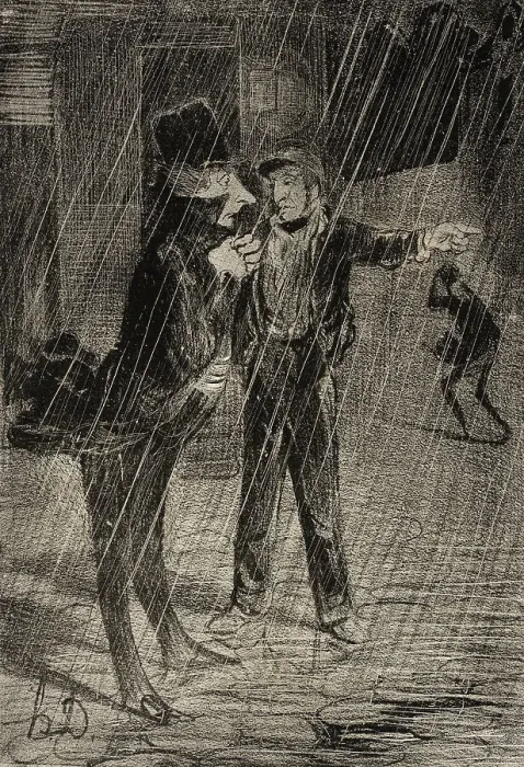 Framed Print : Comment à Chaillot!, 1839. Creator: Honore Daumier Framed Print : Comment à Chaillot!, 1839. Creator: Honore Daumier