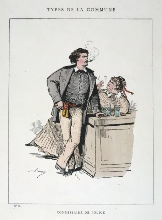 Framed Print : Commissaire de Police, Paris Commune, 1871 Framed Print : Commissaire de Police, Paris Commune, 1871