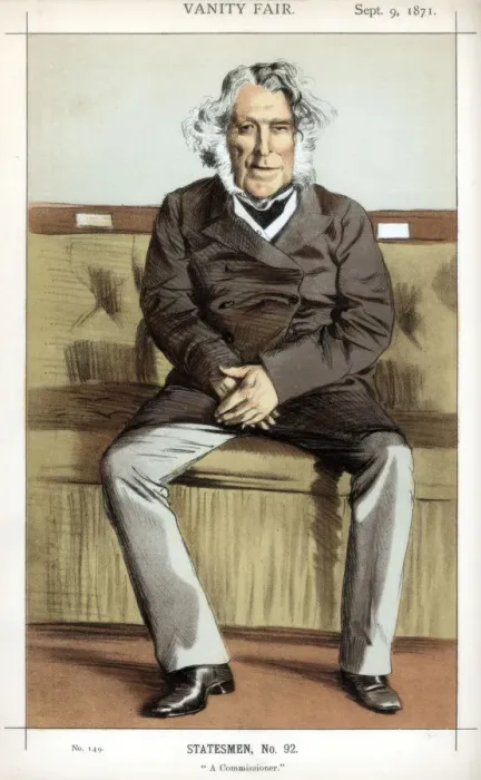 Framed Print : A Commissioner, 1871. Artist: Coide Framed Print : A Commissioner, 1871. Artist: Coide