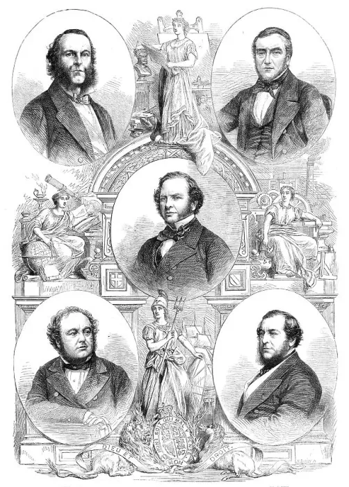 Framed Print : The Commissioners of the International Exhibition of 1862. Creator: M Jackson Framed Print : The Commissioners of the International Exhibition of 1862. Creator: M Jackson