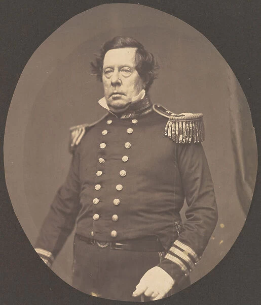 [Commodore Matthew Calbraith Perry], 1856-58. Creator: Mathew Brady