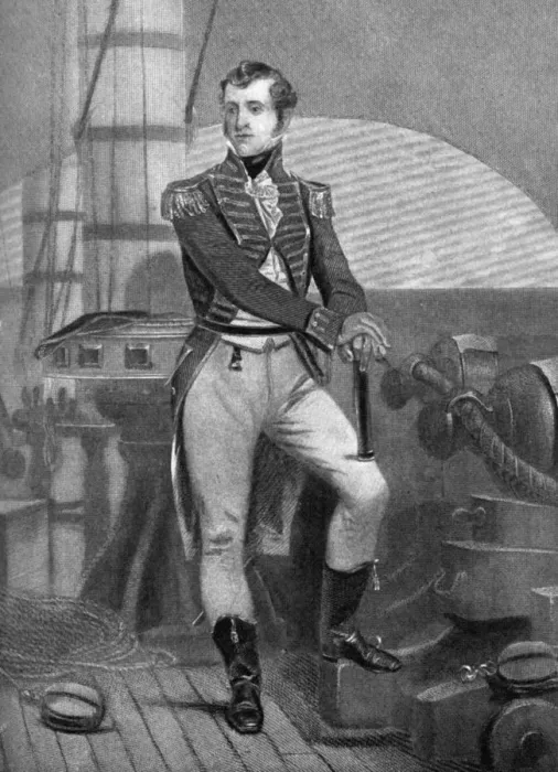 Framed Print : Commodore Stephen Decatur (1779-1820), American naval officer, 19th century (1908) Framed Print : Commodore Stephen Decatur (1779-1820), American naval officer, 19th century (1908)
