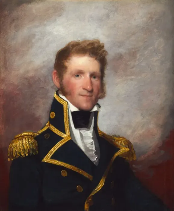 Framed Print : Commodore Thomas Macdonough, c. 1815 / 1818. Creator: Gilbert Stuart Framed Print : Commodore Thomas Macdonough, c. 1815 / 1818. Creator: Gilbert Stuart
