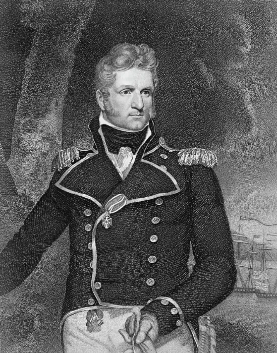 Framed Print : Commodore Thomas Macdonough, U.S.N. c1820s, (1916). Creator: Unknown Framed Print : Commodore Thomas Macdonough, U.S.N. c1820s, (1916). Creator: Unknown