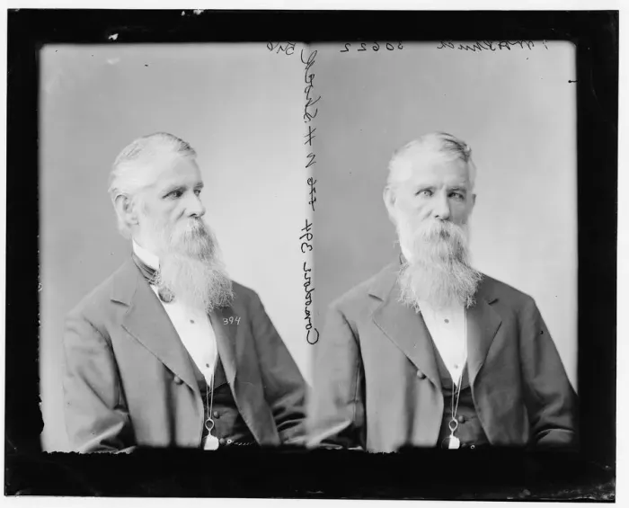 Framed Print : Commodore William H. Shock, 1865-1880. Creator: Unknown Framed Print : Commodore William H. Shock, 1865-1880. Creator: Unknown