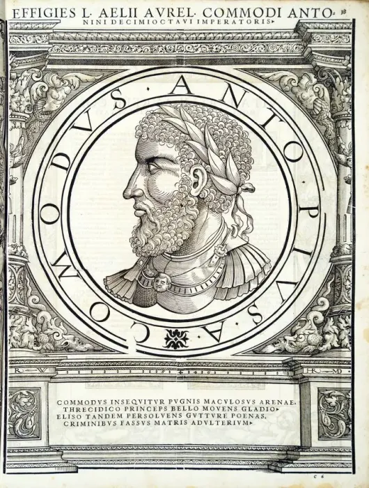 Framed Print : Commodus, 1559 Framed Print : Commodus, 1559